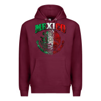 Burgundy mexico coat of arms Premium Hoodie - Zillion Design Studio