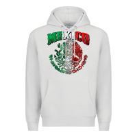 Dove Grey mexico coat of arms Premium Hoodie - Zillion Design Studio