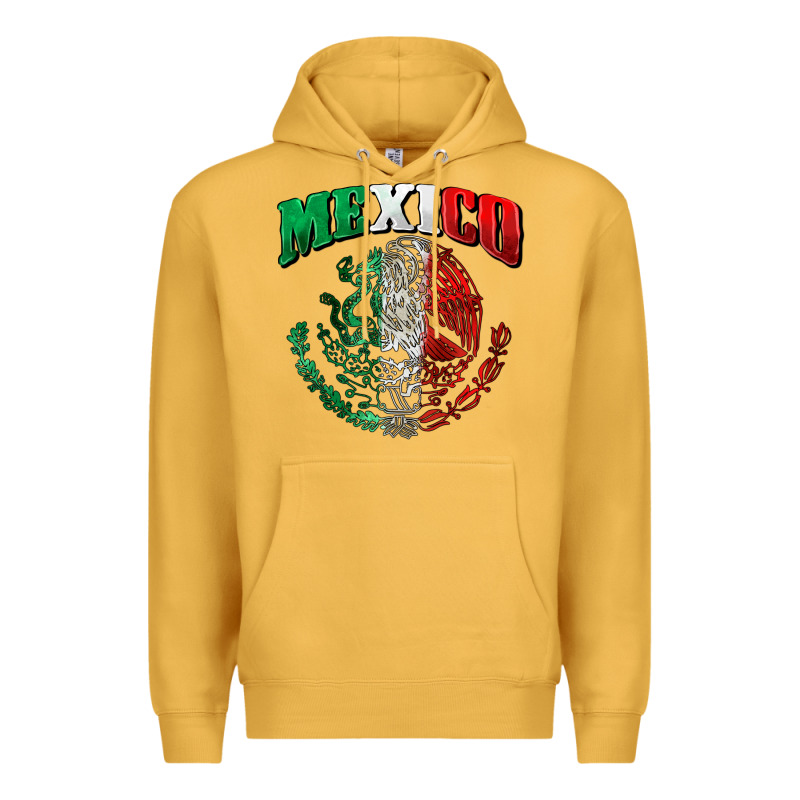 Mexico Coat Of Arms Premium Hoodie by Zillion Design Studio | Teevron