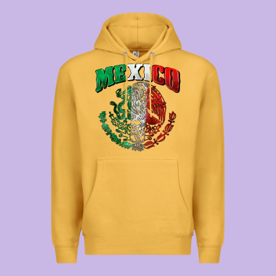 Mexico Coat Of Arms Premium Hoodie Designed By Zillion Design Studio