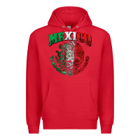Red mexico coat of arms Premium Hoodie - Zillion Design Studio