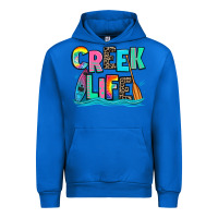 Cobalt creek life kayaking Urban Hoodie - Zillion Design Studio