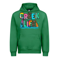 Emerald creek life kayaking Urban Hoodie - Zillion Design Studio