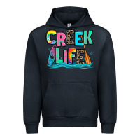 Navy creek life kayaking Urban Hoodie - Zillion Design Studio