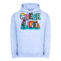 Pigment Grape Ice creek life kayaking Urban Hoodie - Zillion Design Studio