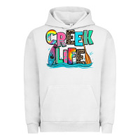 Pigment Lunar Rock creek life kayaking Urban Hoodie - Zillion Design Studio