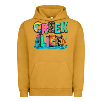 Pigment Peanut Butter creek life kayaking Urban Hoodie - Zillion Design Studio