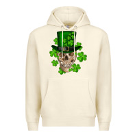 Sandshell st. patrick's day skull Premium Hoodie - RanaPortraitStore
