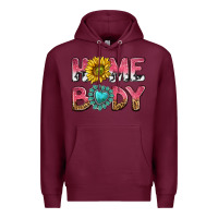 Burgundy homebody Premium Hoodie - texasbilliewilder