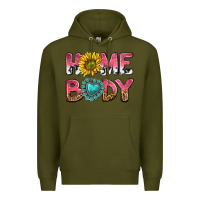Army Green homebody Premium Hoodie - texasbilliewilder