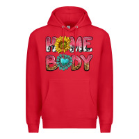Red homebody Premium Hoodie - texasbilliewilder
