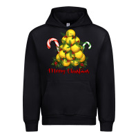 Black merry christmas lacrosse Urban Hoodie - RanaPortraitStore