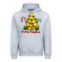 Heather Grey merry christmas lacrosse Urban Hoodie - RanaPortraitStore