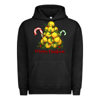 Pigment Black merry christmas lacrosse Urban Hoodie - RanaPortraitStore