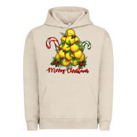 Pigment French Oak merry christmas lacrosse Urban Hoodie - RanaPortraitStore