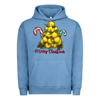 Pigment Pebble Blue merry christmas lacrosse Urban Hoodie - RanaPortraitStore