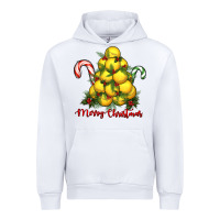 White merry christmas lacrosse Urban Hoodie - RanaPortraitStore