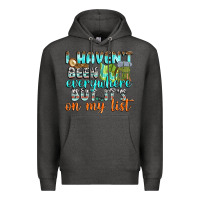 Charcoal Heather i havent been everywhere but its on my list Premium Hoodie - texasbilliewilder