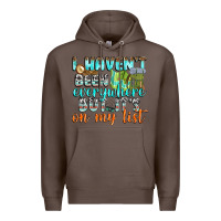 Coffee i havent been everywhere but its on my list Premium Hoodie - texasbilliewilder