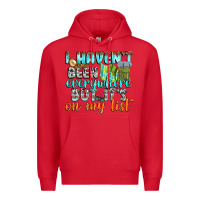 Red i havent been everywhere but its on my list Premium Hoodie - texasbilliewilder