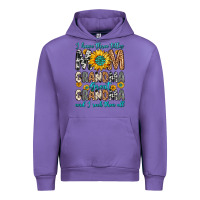 Tulip i have three tittles mom grandma great grandma Urban Hoodie - Zillion Design Studio