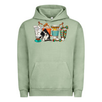 Pigment Oil Green alaskan border collie dog coffee cups Urban Hoodie - texasbilliewilder