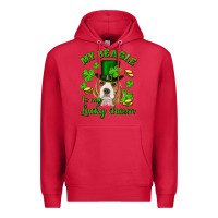 Cardinal st.patrick's day my beagle is my lucky charm Premium Hoodie - RanaPortraitStore