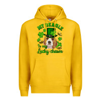 Lemon st.patrick's day my beagle is my lucky charm Premium Hoodie - RanaPortraitStore