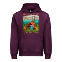 Mauve Wine ain t no doubt i love this land Urban Hoodie - texasbilliewilder