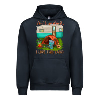 Navy ain t no doubt i love this land Urban Hoodie - texasbilliewilder