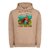 Pigment Burro ain t no doubt i love this land Urban Hoodie - texasbilliewilder