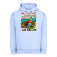 Pigment Grape Ice ain t no doubt i love this land Urban Hoodie - texasbilliewilder