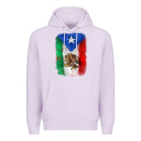Lilac mexico and puerto rico flag Premium Hoodie - Zillion Design Studio