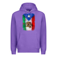 Purple mexico and puerto rico flag Premium Hoodie - Zillion Design Studio