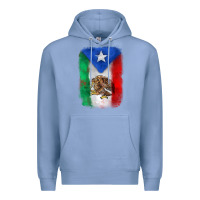 Colony Blue mexico and puerto rico flag Premium Hoodie - Zillion Design Studio