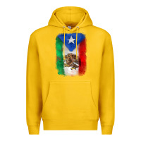 Lemon mexico and puerto rico flag Premium Hoodie - Zillion Design Studio