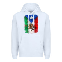 White mexico and puerto rico flag Premium Hoodie - Zillion Design Studio