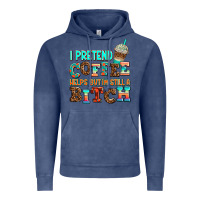Vintage Denim ı pretend coffee helps but ı am still a bitch Vintage Hoodie - AdoDesignShop