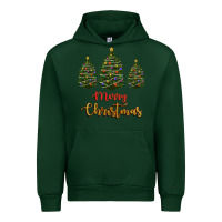 Forest Green merry christmas trees Urban Hoodie - RanaPortraitStore
