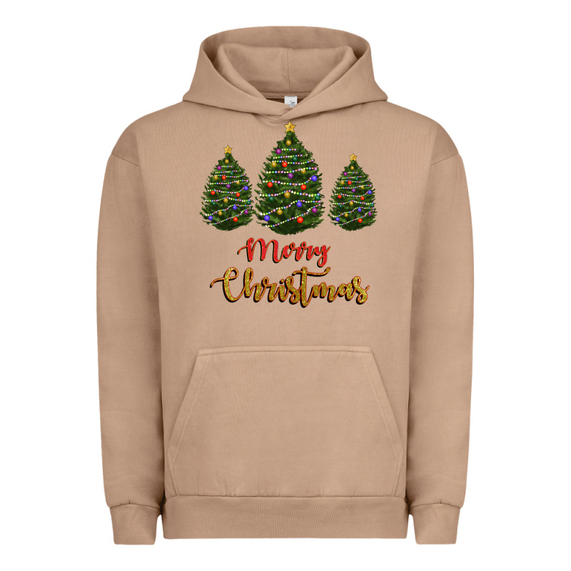 Merry Christmas Trees Urban Hoodie by RanaPortraitStore | Teevron