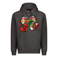 Smoke mexican hearts Premium Hoodie - Zillion Design Studio