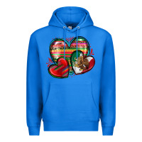 True Royal mexican hearts Premium Hoodie - Zillion Design Studio