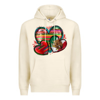 Tofu mexican hearts Premium Hoodie - Zillion Design Studio