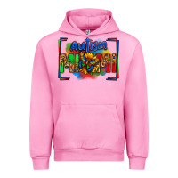 Fuchsia Pink autism mimi Urban Hoodie - Zillion Design Studio