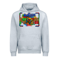 Heather Grey autism mimi Urban Hoodie - Zillion Design Studio