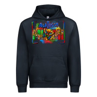 Navy autism mimi Urban Hoodie - Zillion Design Studio