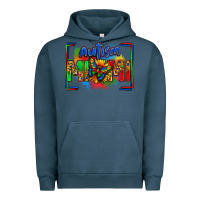 Pigment Midnight Navy autism mimi Urban Hoodie - Zillion Design Studio