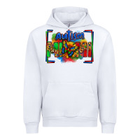 White autism mimi Urban Hoodie - Zillion Design Studio