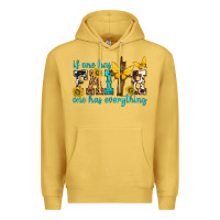 Antique Gold if one has faith one has everything Premium Hoodie - texasbilliewilder