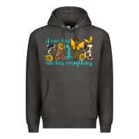 Charcoal Heather if one has faith one has everything Premium Hoodie - texasbilliewilder